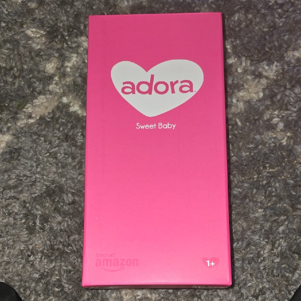 Adora Sweet Baby Doll Packaging in Pink